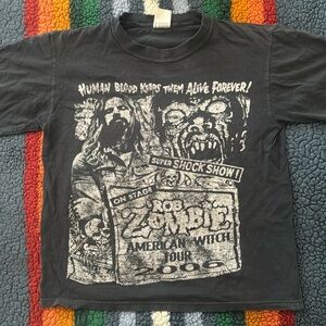 RARE Vintage Rob Zombie Tour T Shirt
